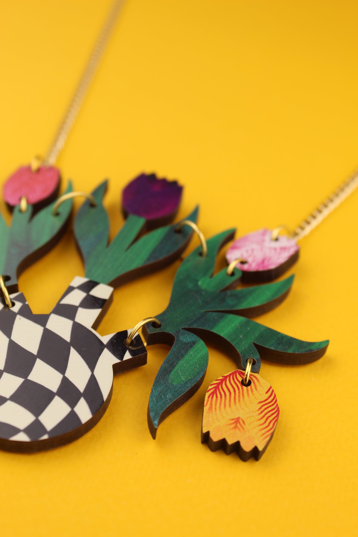 Collier Vase Tulipe