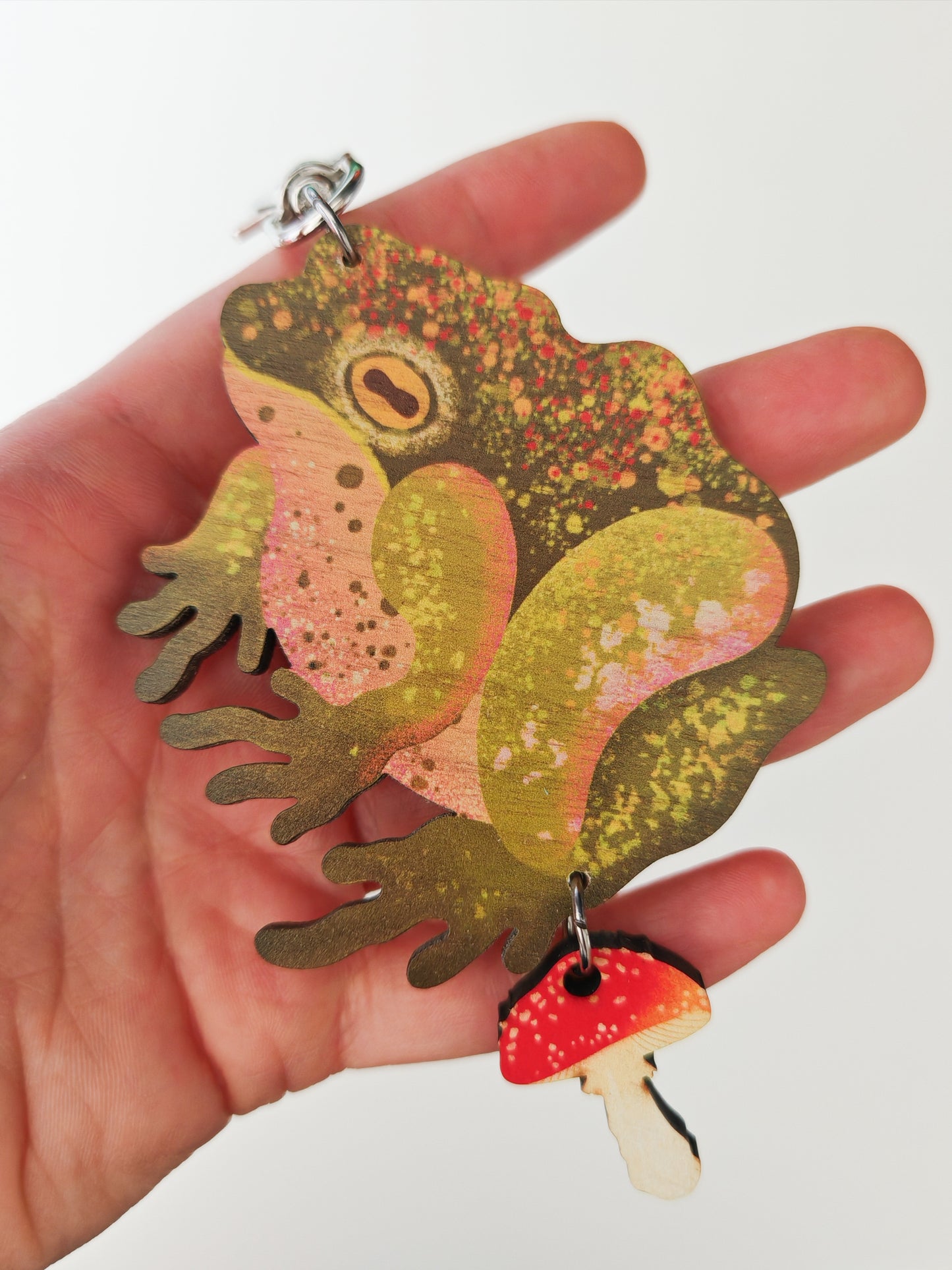 toad bag charm HEAVY GRAIN