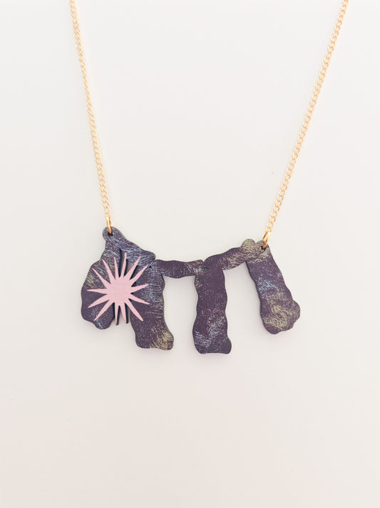 reversable stonehenge necklace NO FAULTS