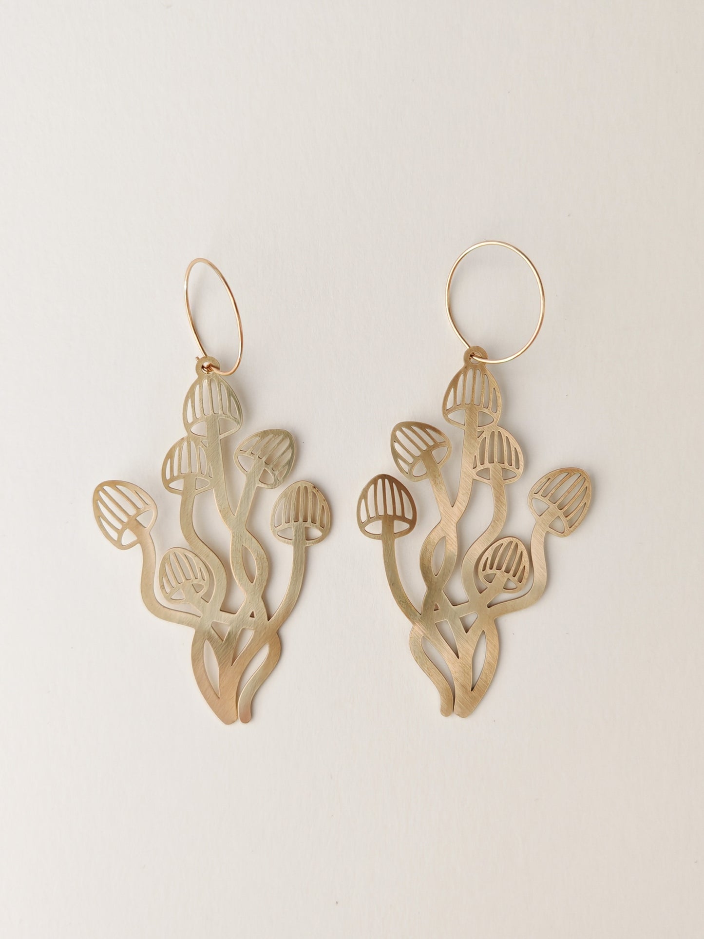 mushroom earrings NO FAULT
