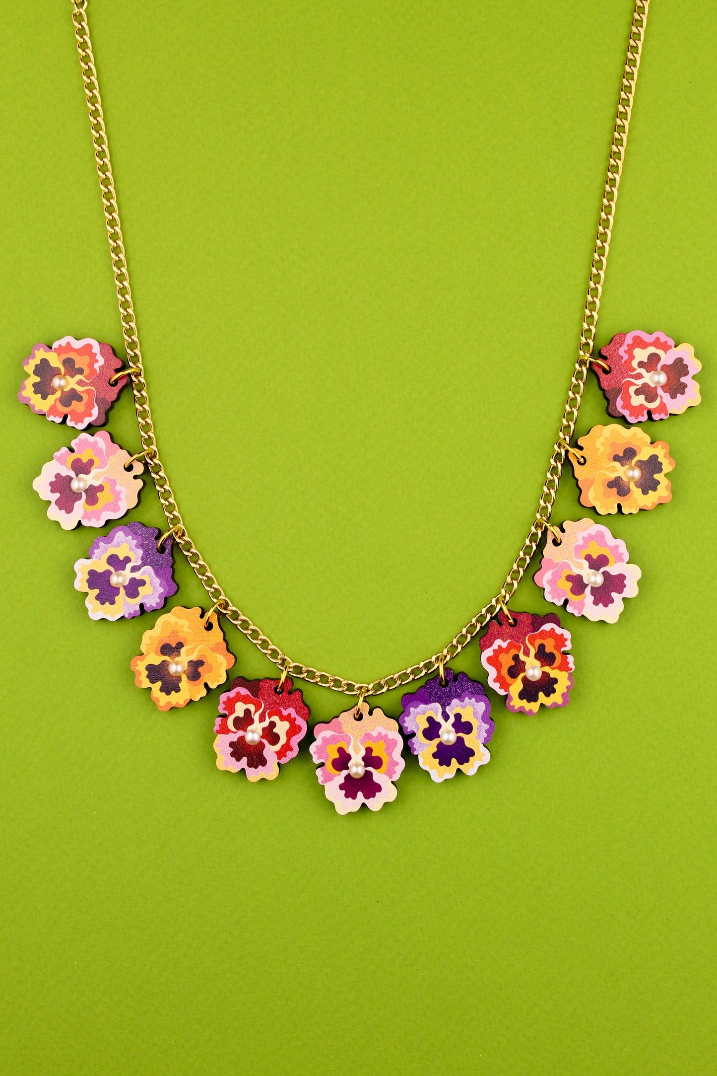 Collier à breloques Mega Pansy