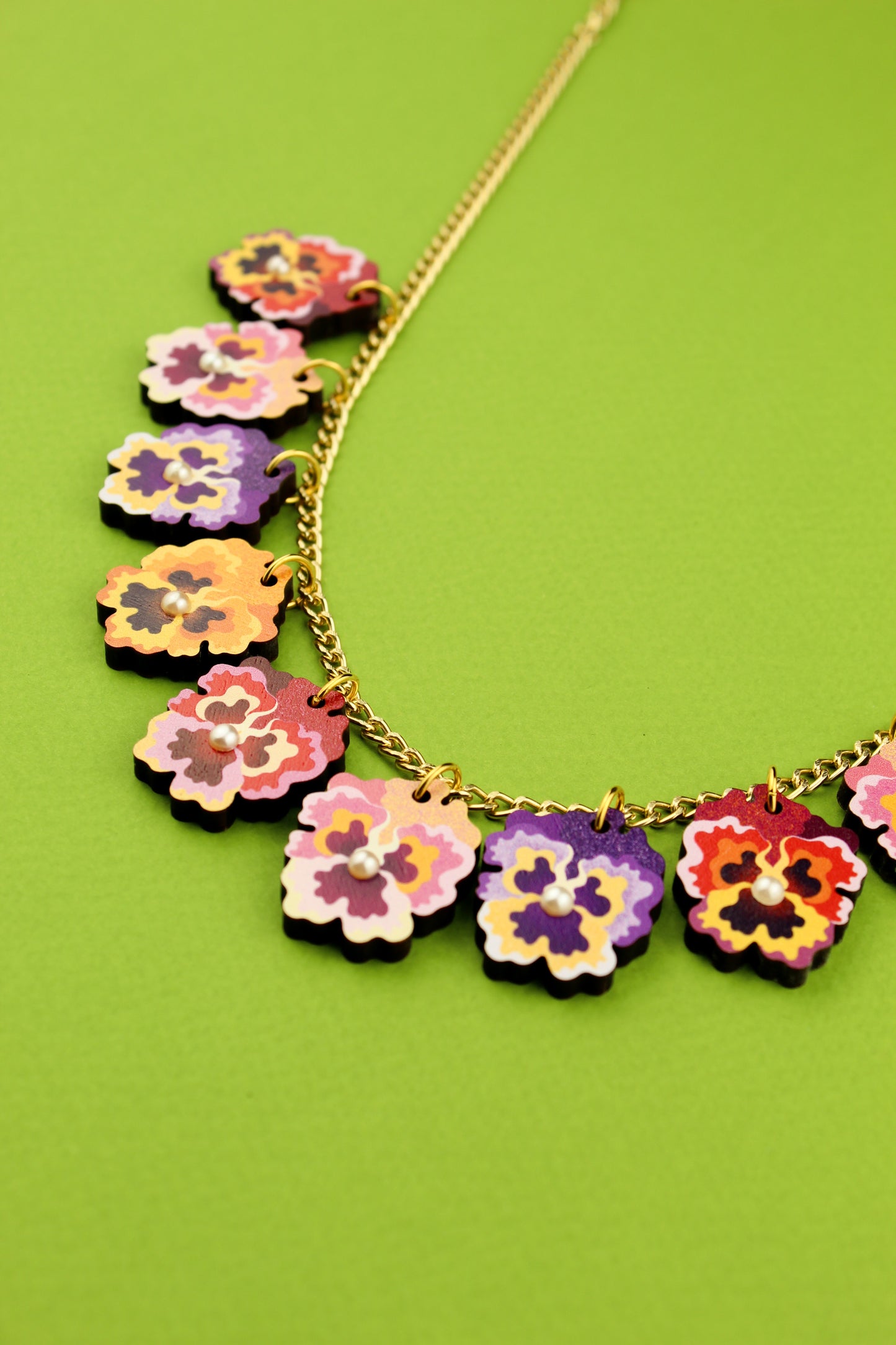 Collier à breloques Mega Pansy