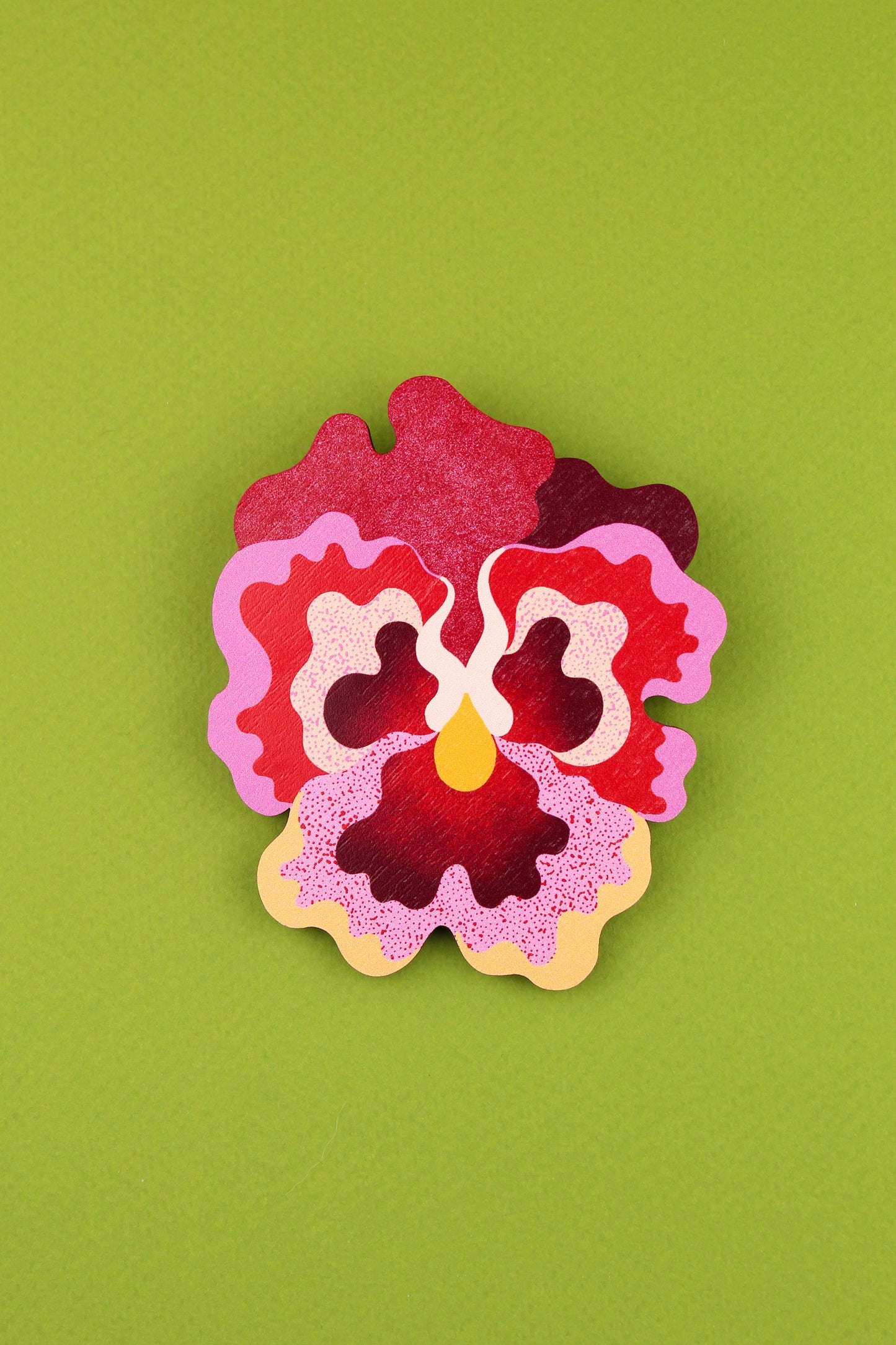 Broche Pensée Géante