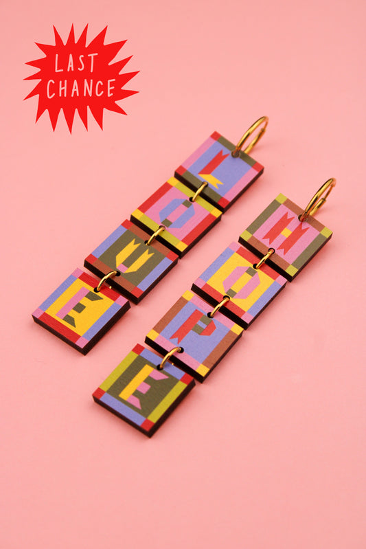 Hope and Love Earrings
