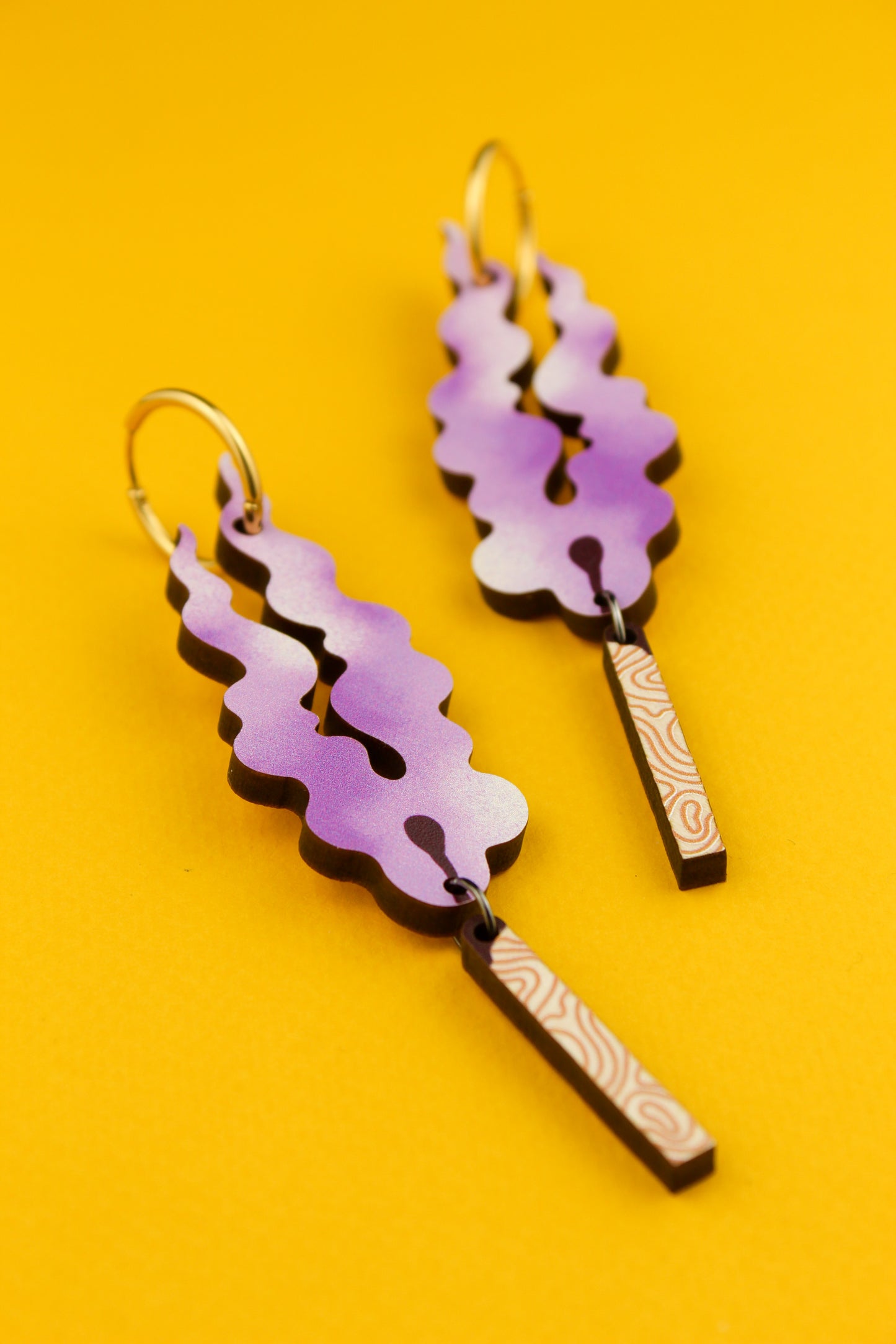 Boucles d'oreilles Burn Out