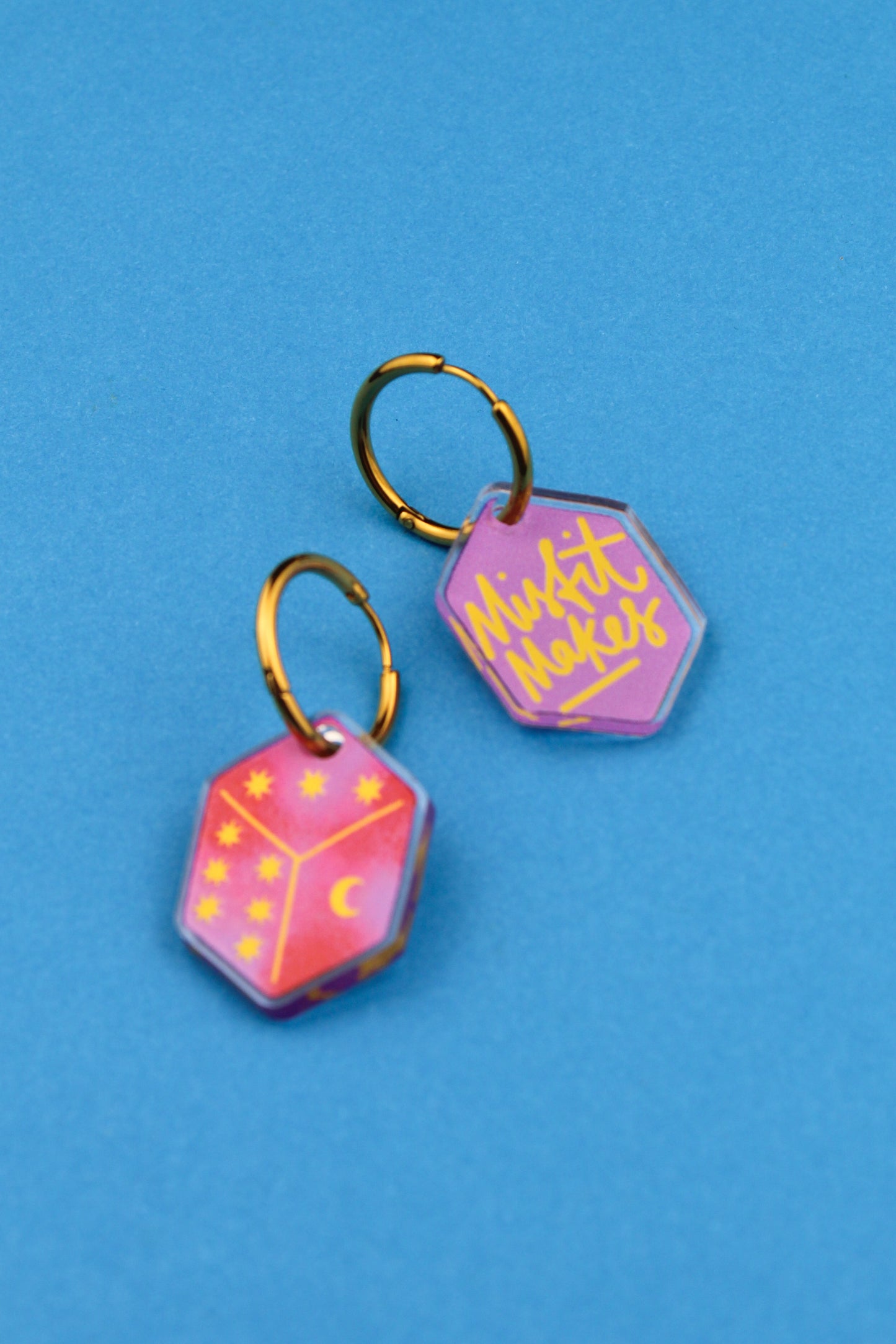 Boucles d'oreilles Cosmic Dice