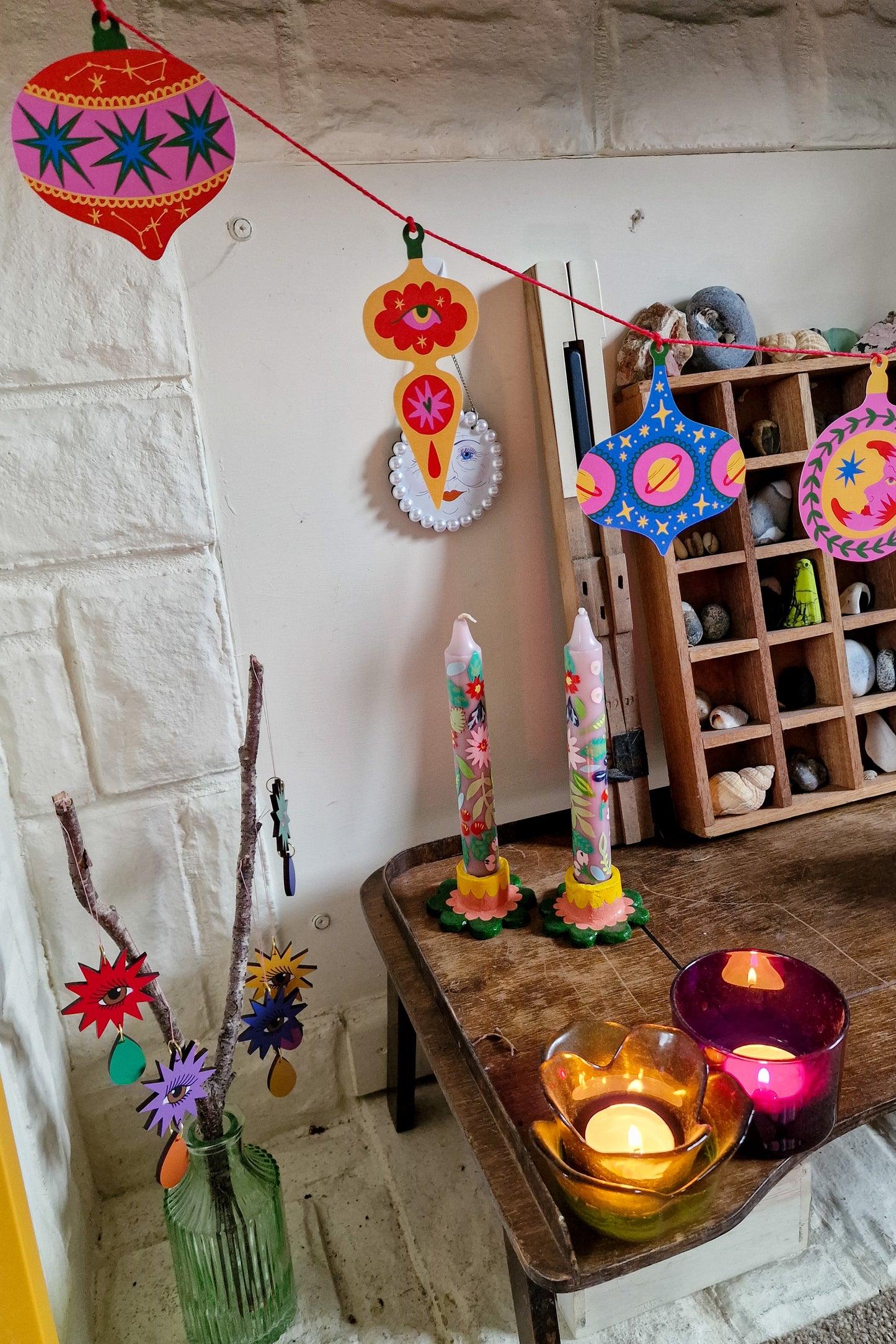 Celestial Bauble Garland