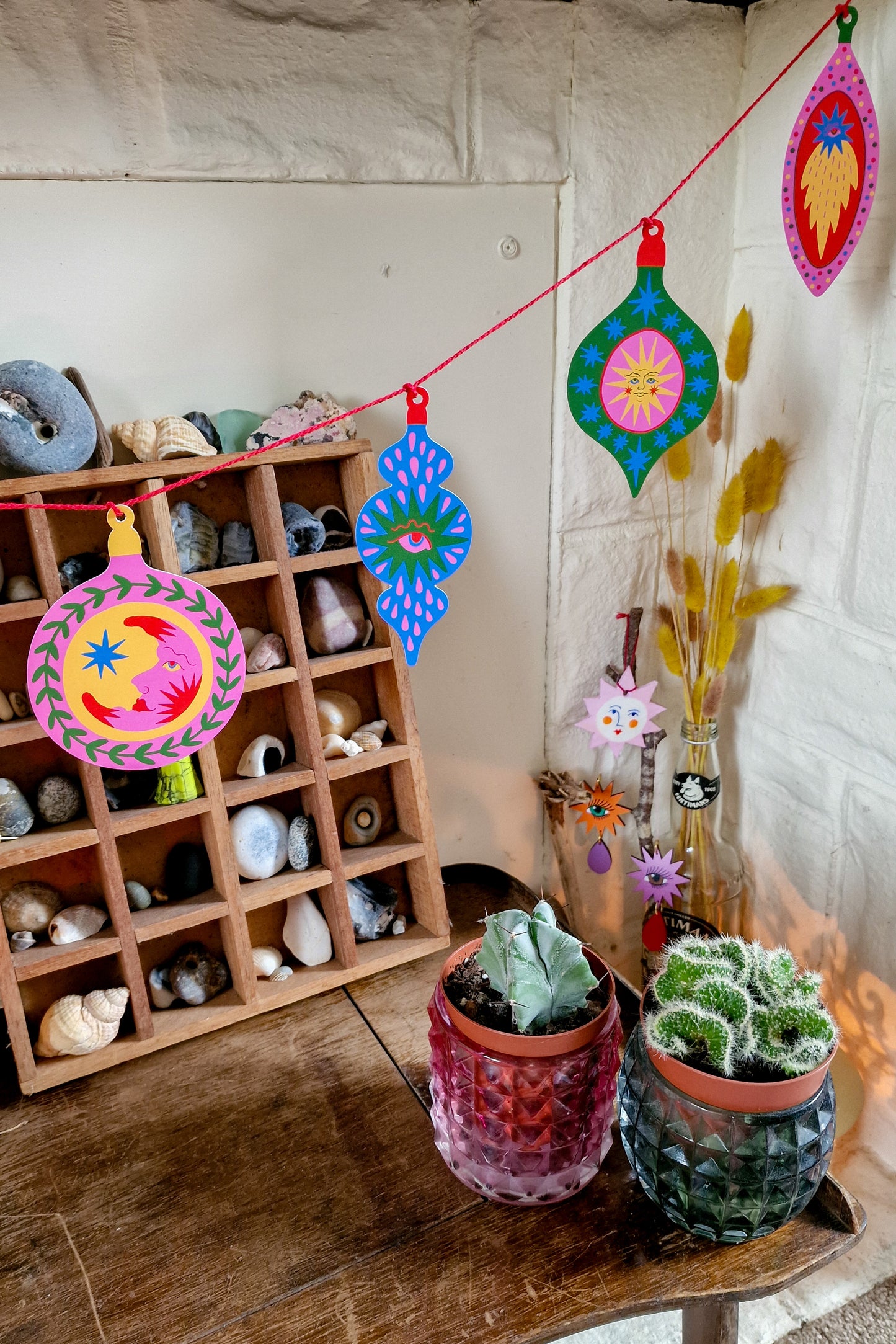 Celestial Bauble Garland