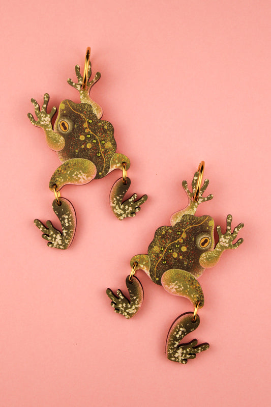 Magic Toad Earrings