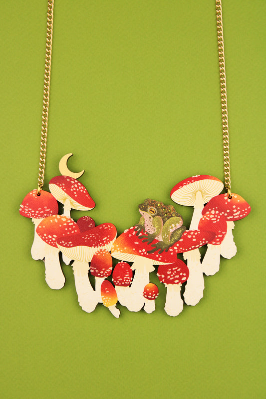 Lucky Toadstool Necklace