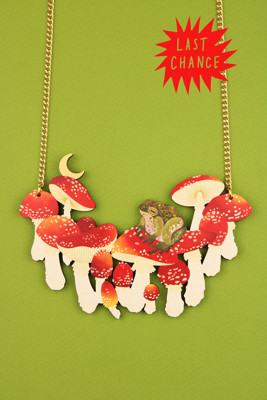Lucky Toadstool Necklace