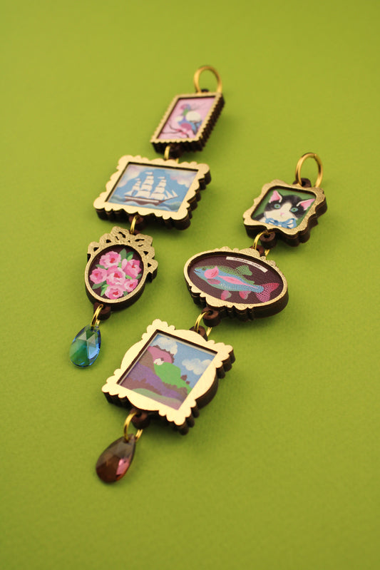 Antique Hunter Earrings