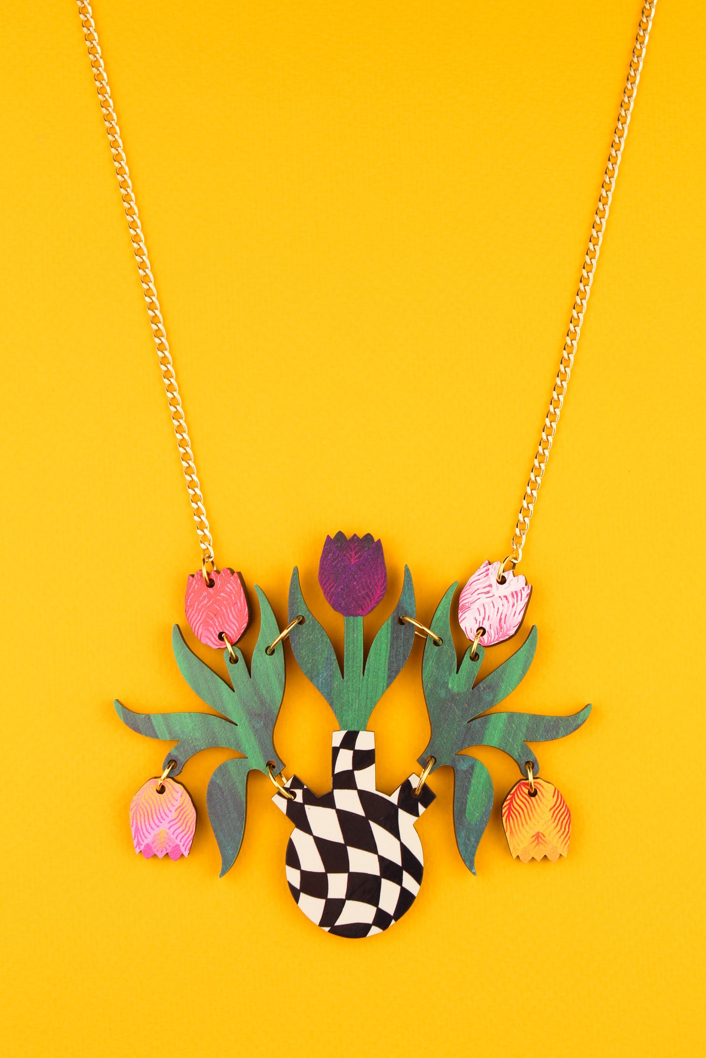 Collier Vase Tulipe