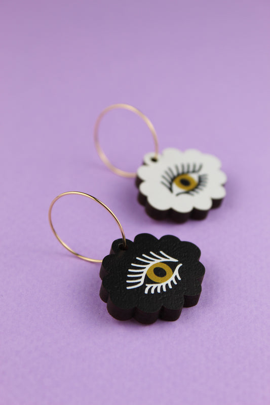 Eye of Providence Cloud Earrings