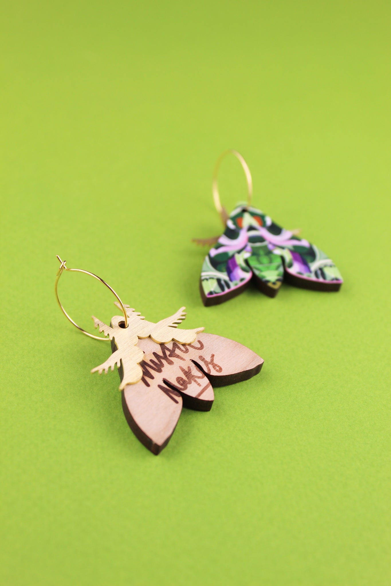 Boucles d'oreilles Sphinx du laurier-rose