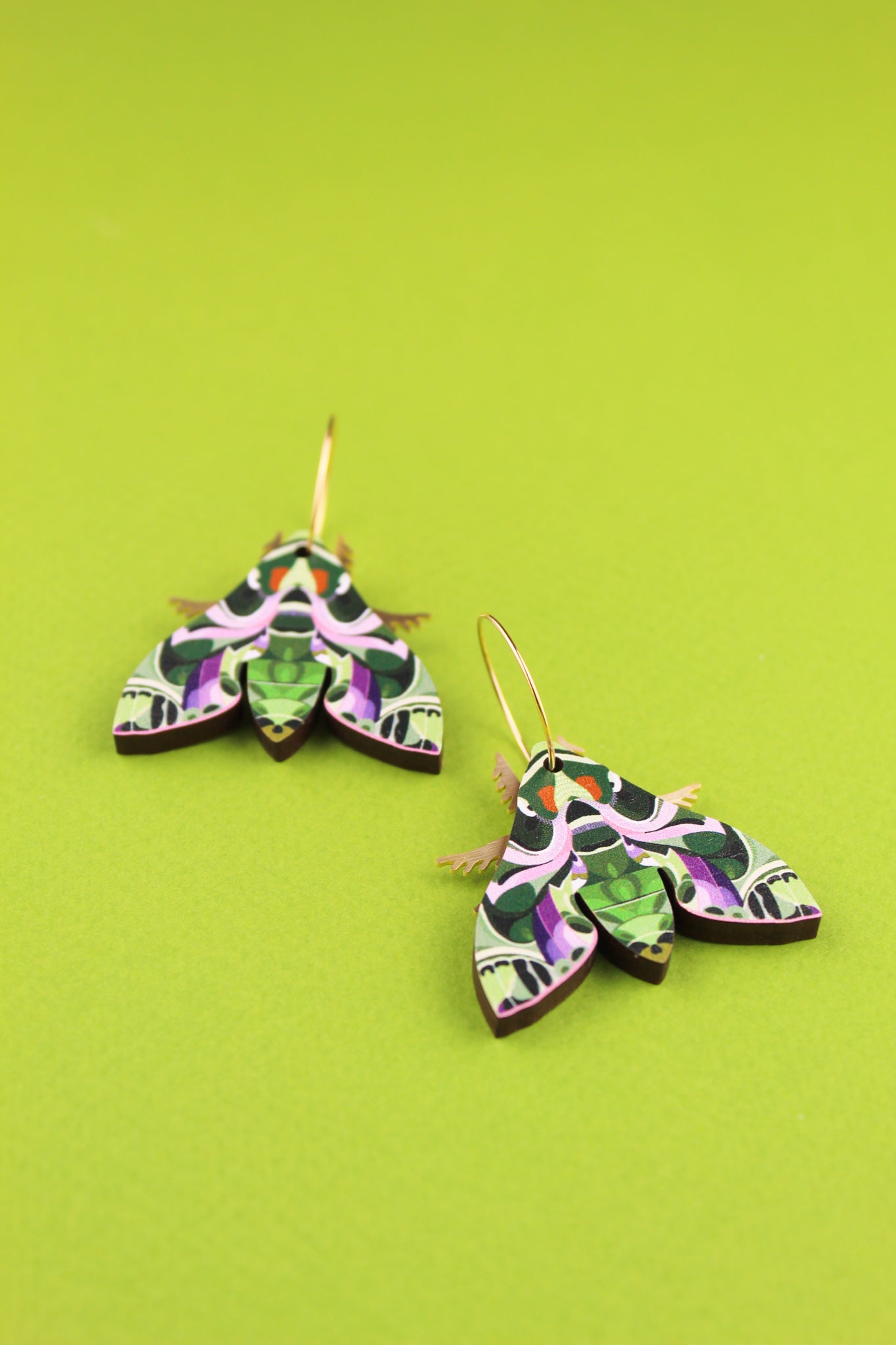 Boucles d'oreilles Sphinx du laurier-rose