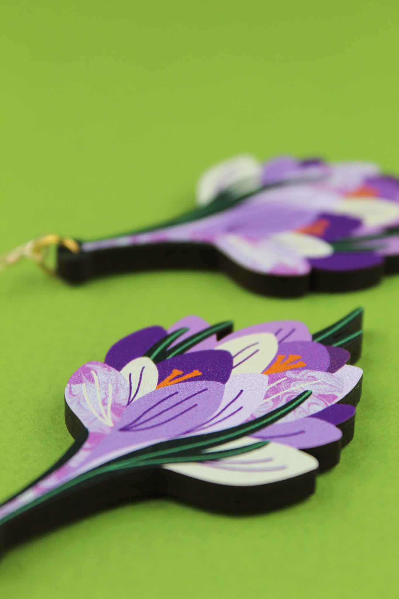 Crocus Drop Earrings