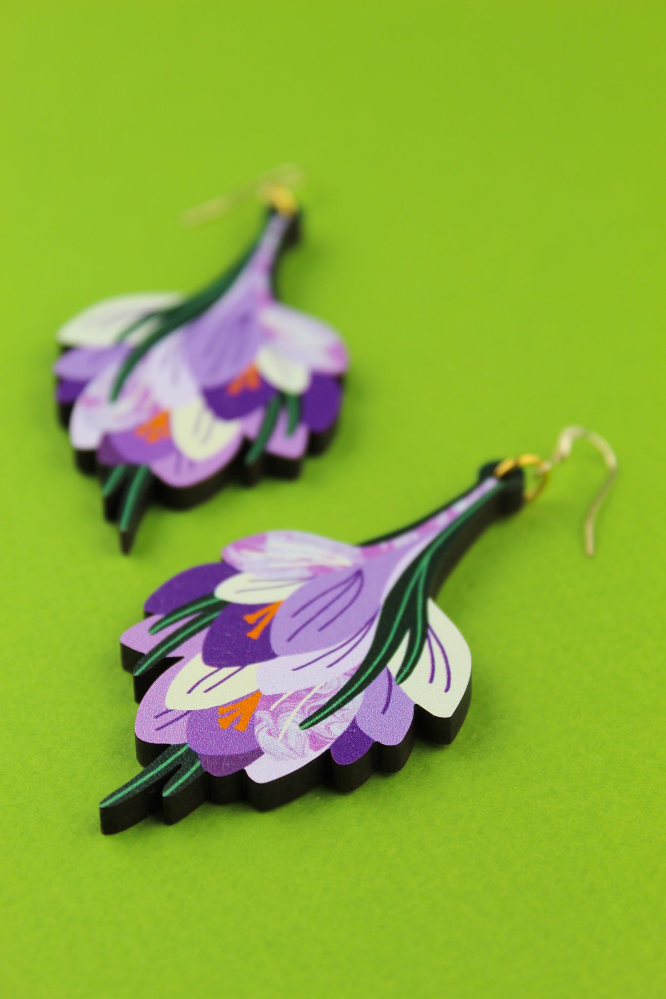 Crocus Drop Earrings