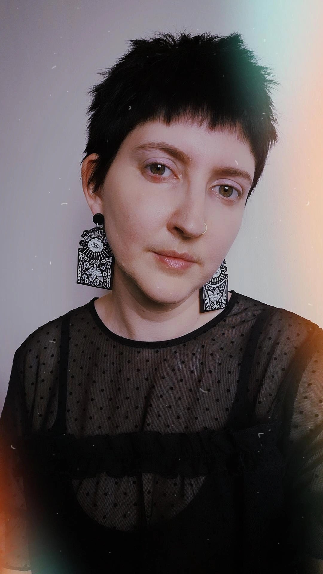 Gravestone Earrings
