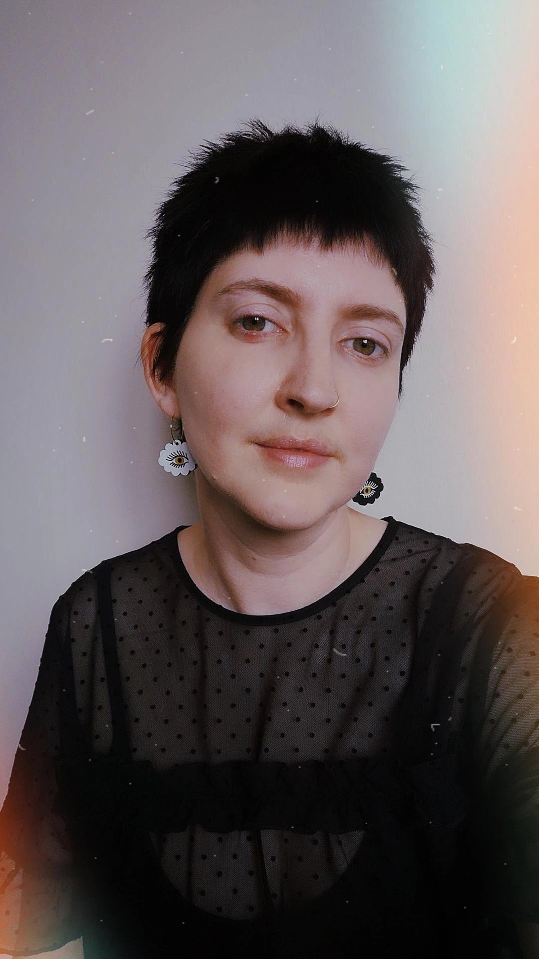 Eye of Providence Cloud Earrings