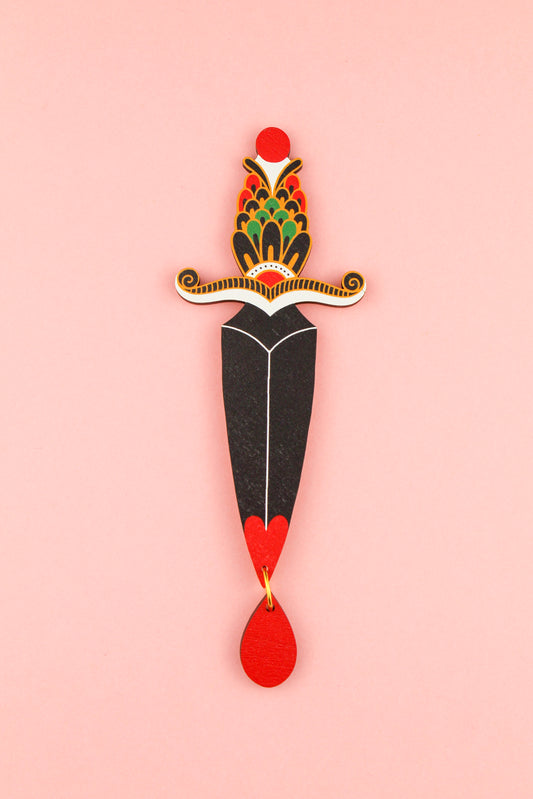 Mega Dagger Brooch