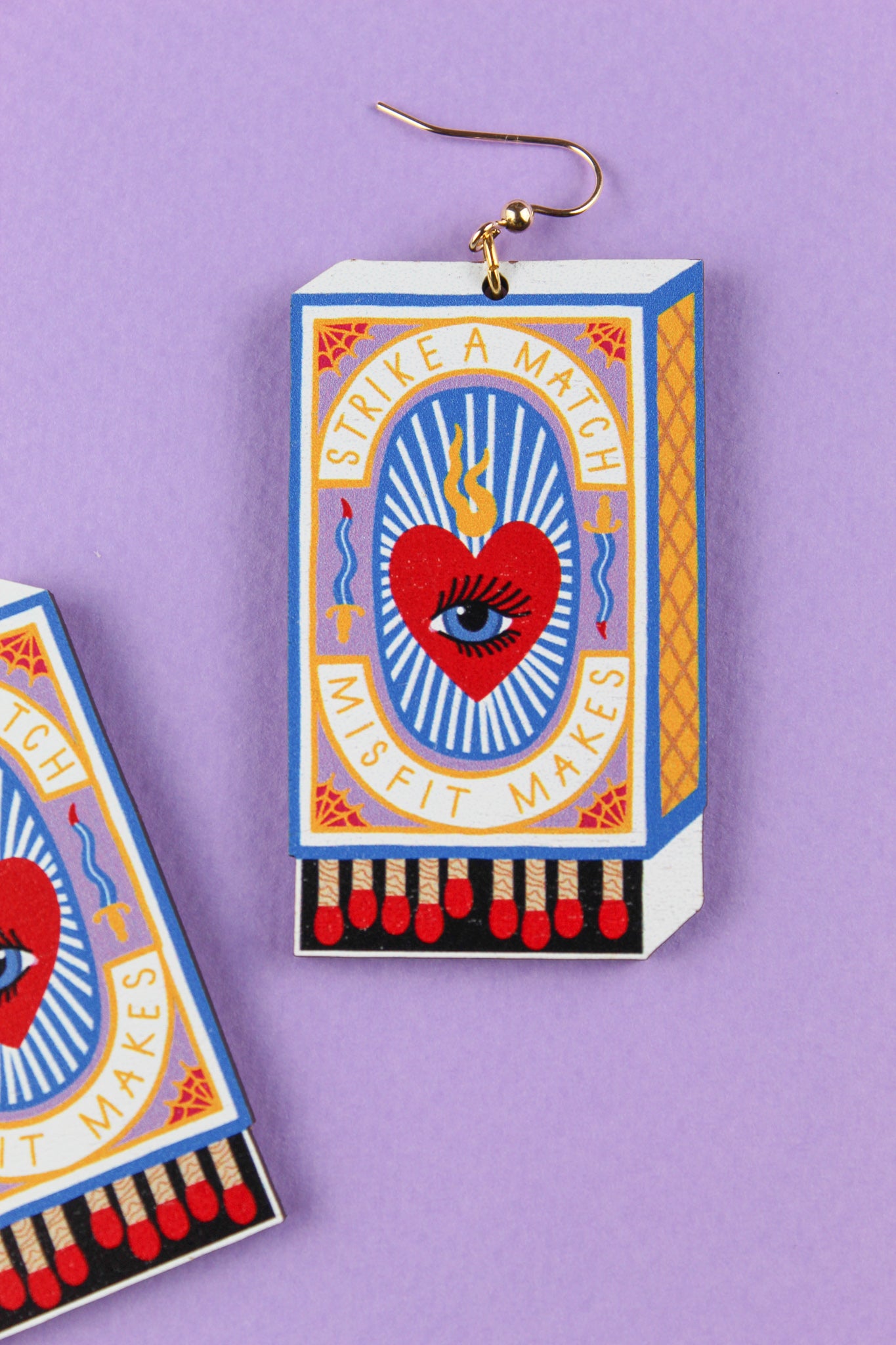 Matchbox Earrings