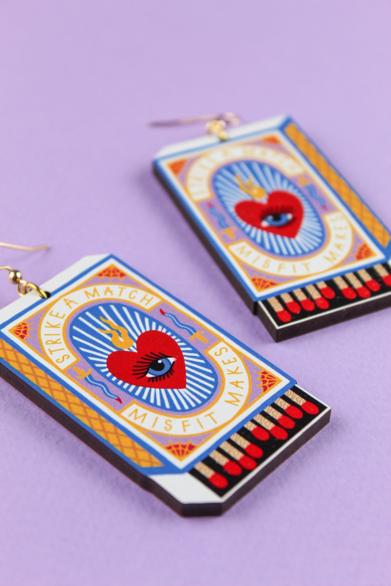 Matchbox Earrings