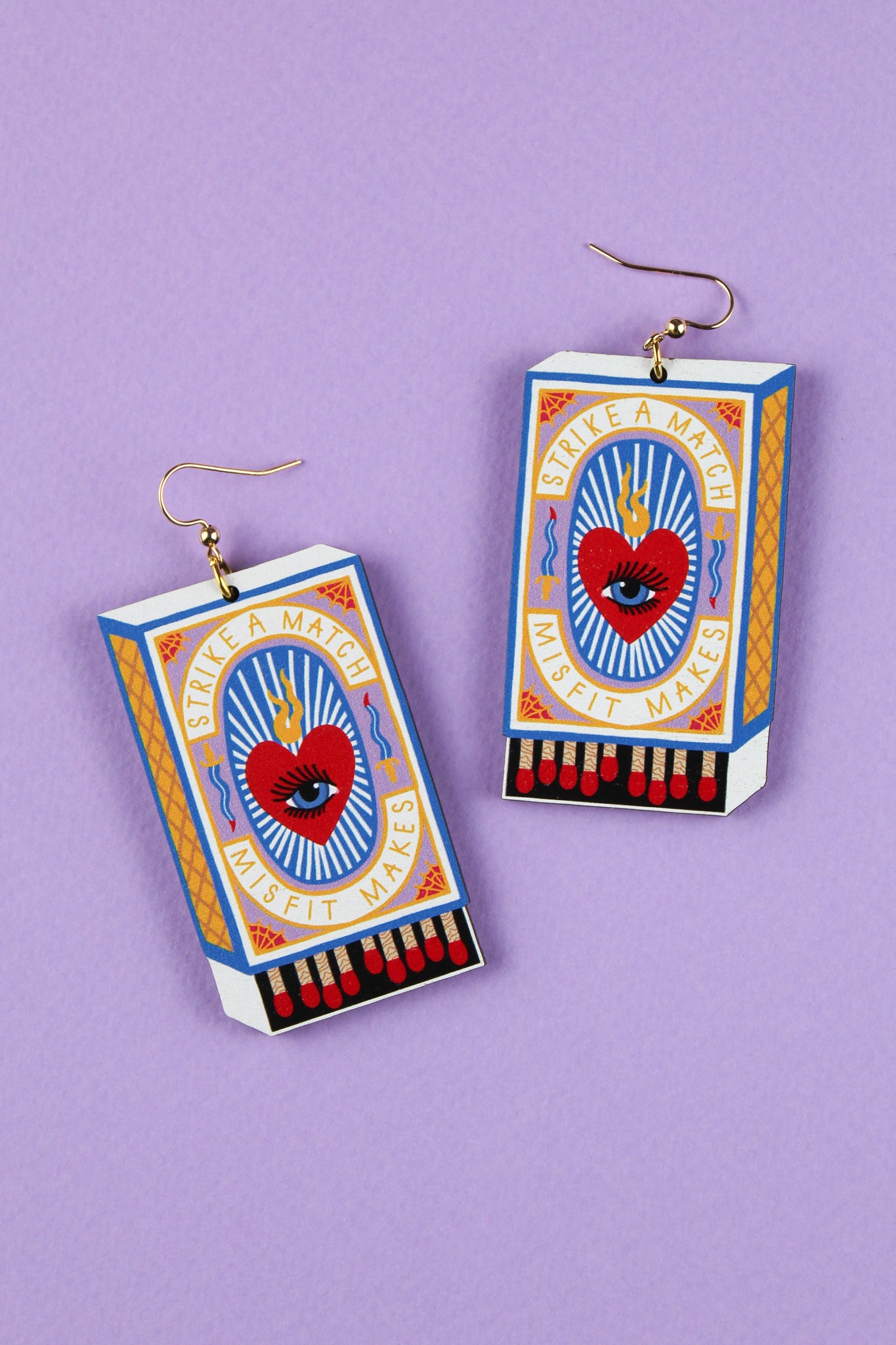 Matchbox Earrings