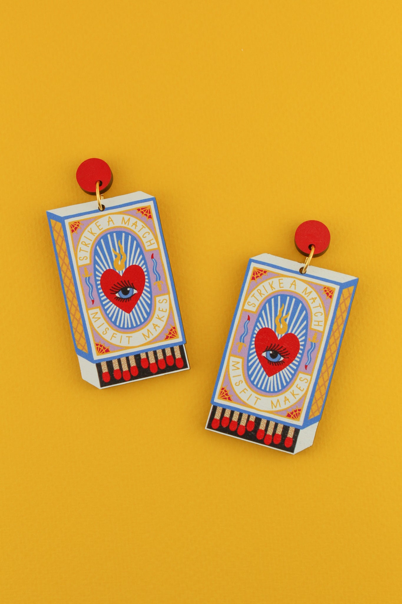 Matchbox Earrings