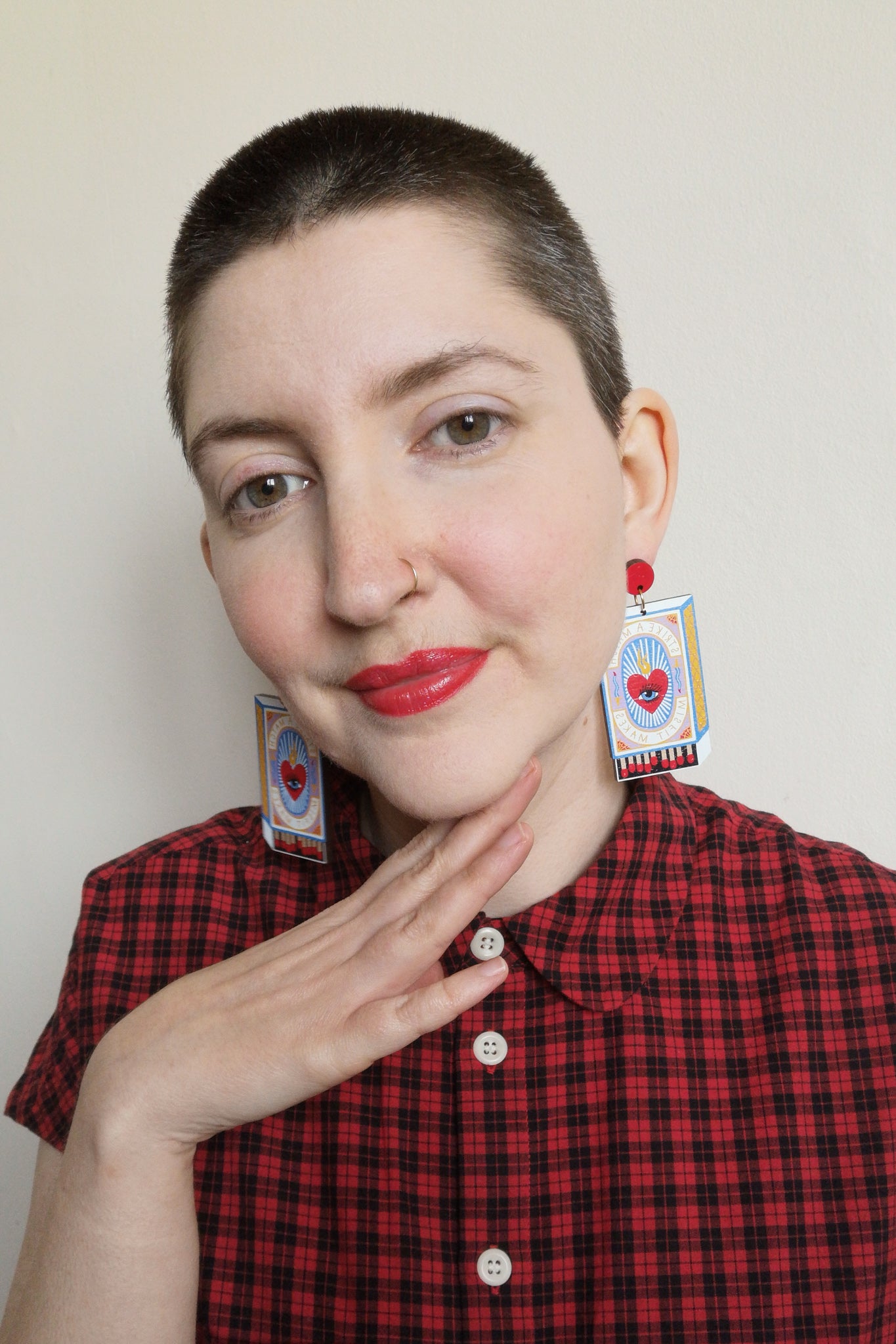 Matchbox Earrings