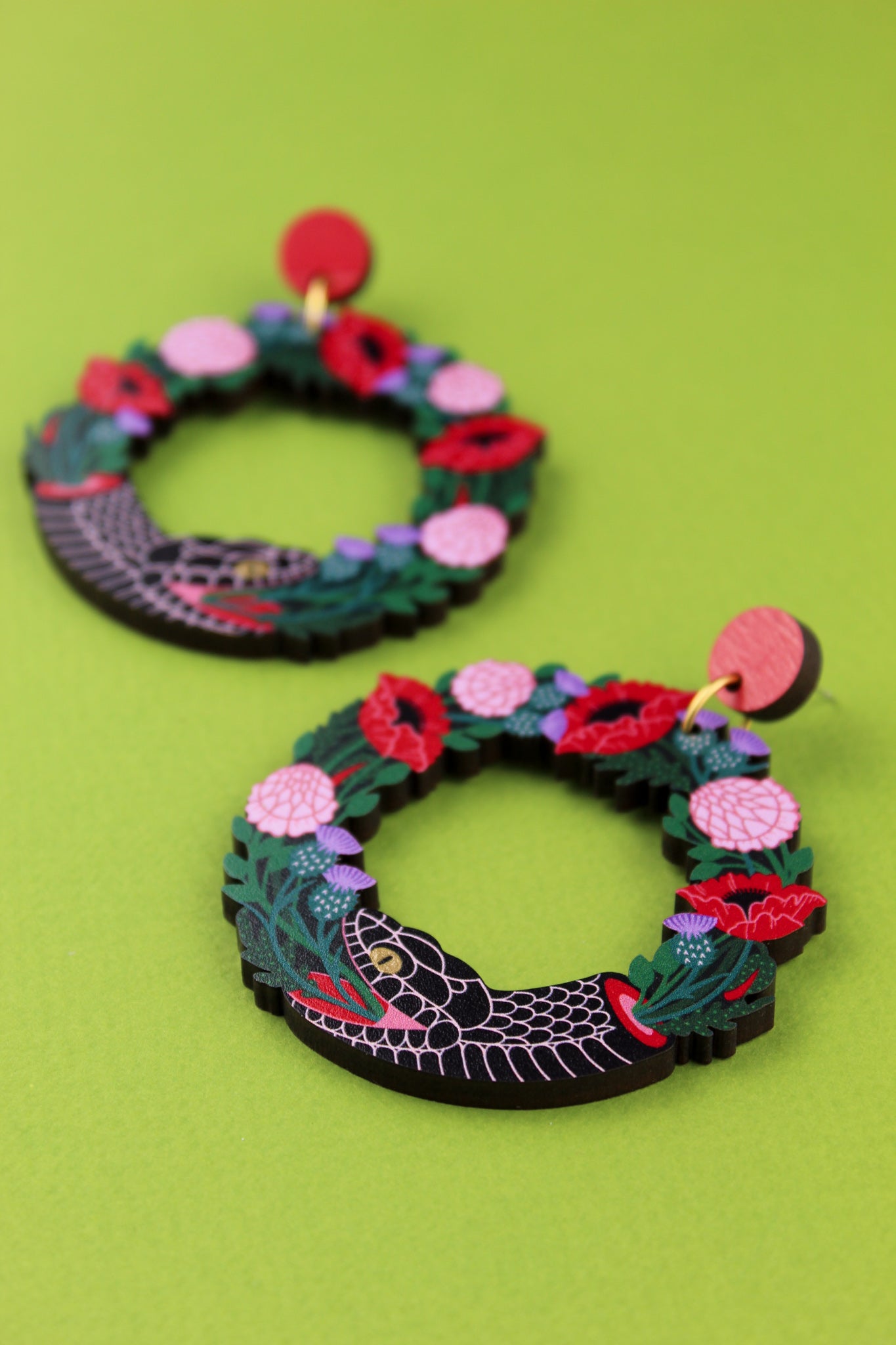 Ouroboros Earrings