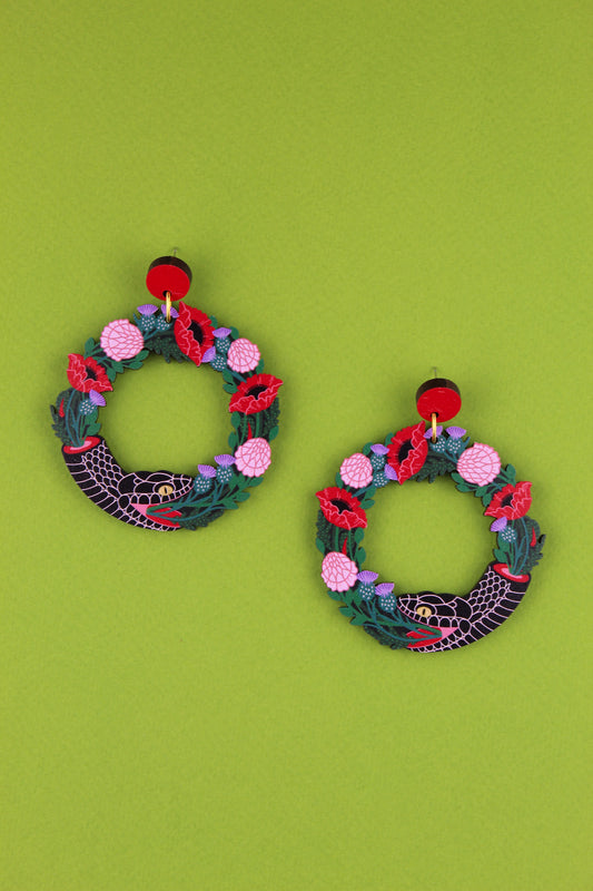 Ouroboros Earrings
