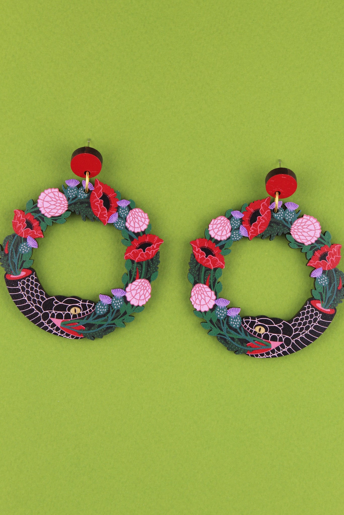 Ouroboros Earrings